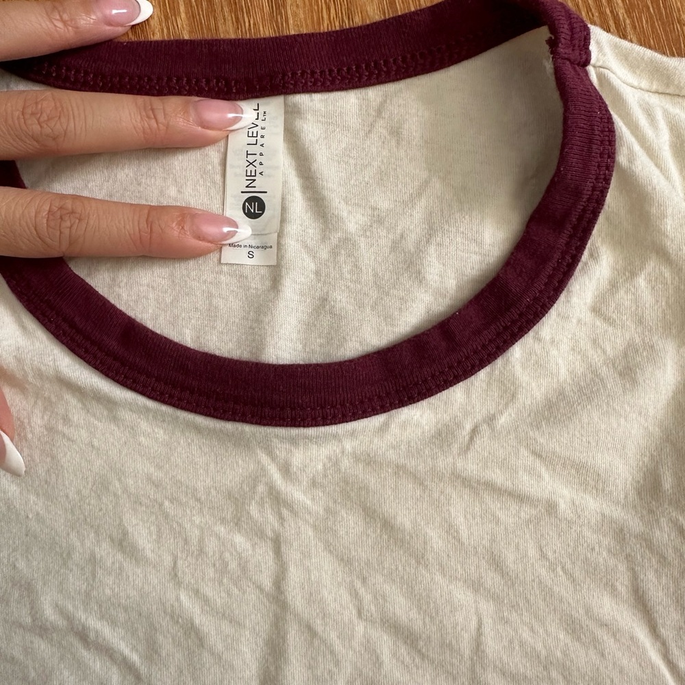 Next Level Apparel Ringer T-Shirt - Picture 3 of 3